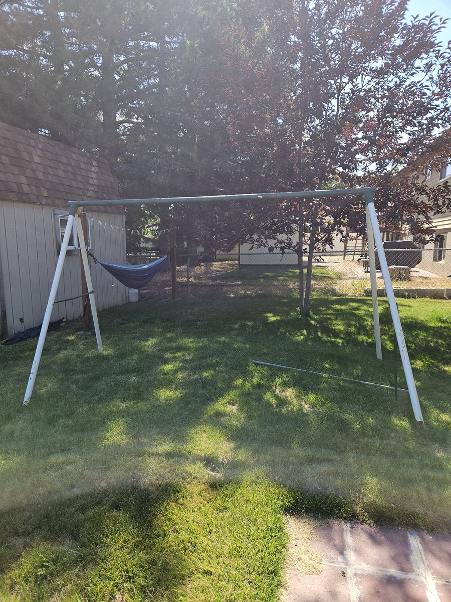 Free Swingset Metal for Scrap