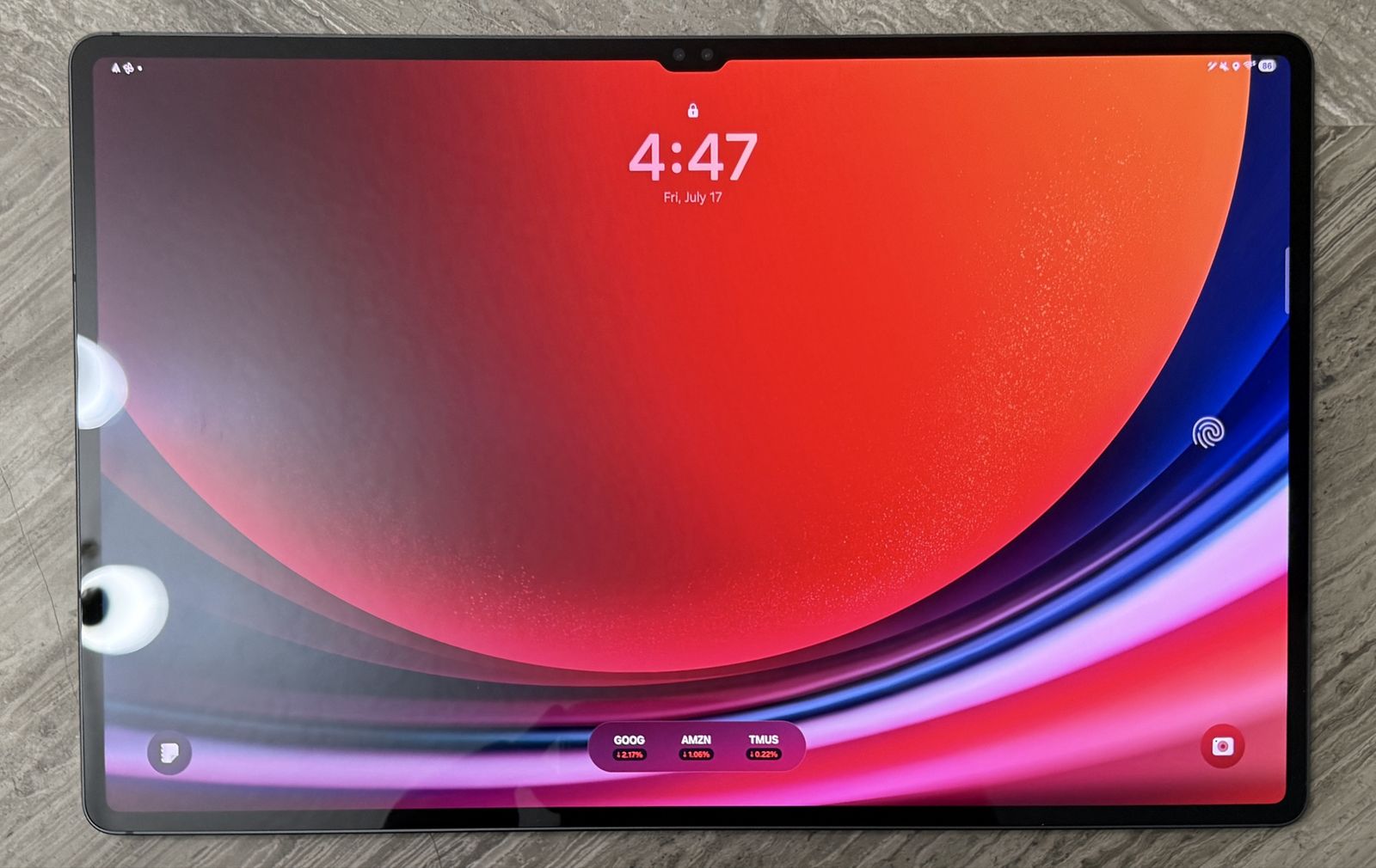 Samsung Galaxy Tab S9 Ultra 14.6” Space Gray 256 GB with S Pen and Official Samsung Keyboard Cover and charger (no cable) incl.