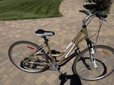 Infinity Step-Thru Comfort girls bike.
