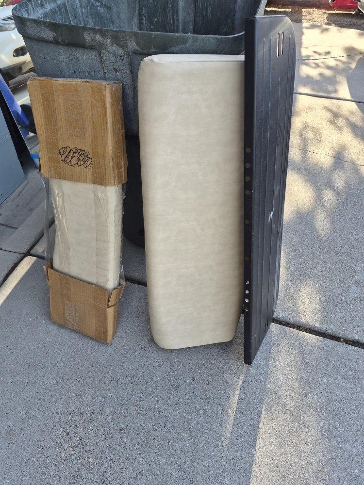 Cushman -Golf Cart Seat Cushions and Backrest Tan Vinyl