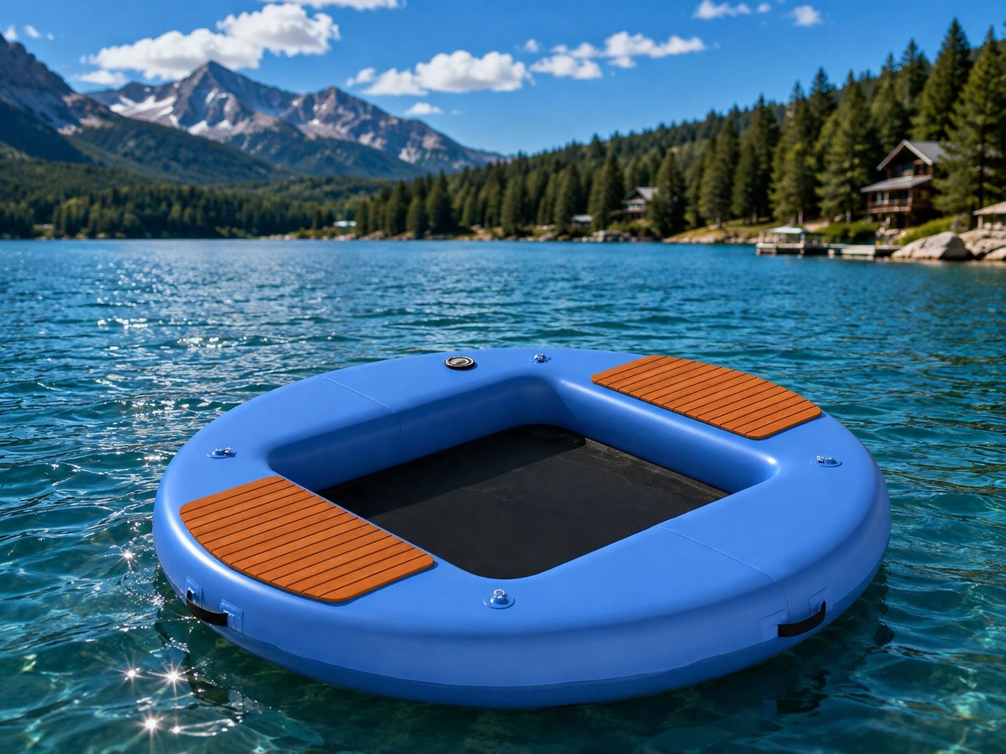 8’ Floating Dock — Brand New inflatable dock in Box! 