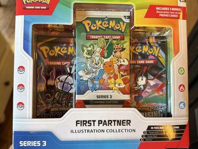 Pokémon TCG First Partner Illustration Collection Box Series 3