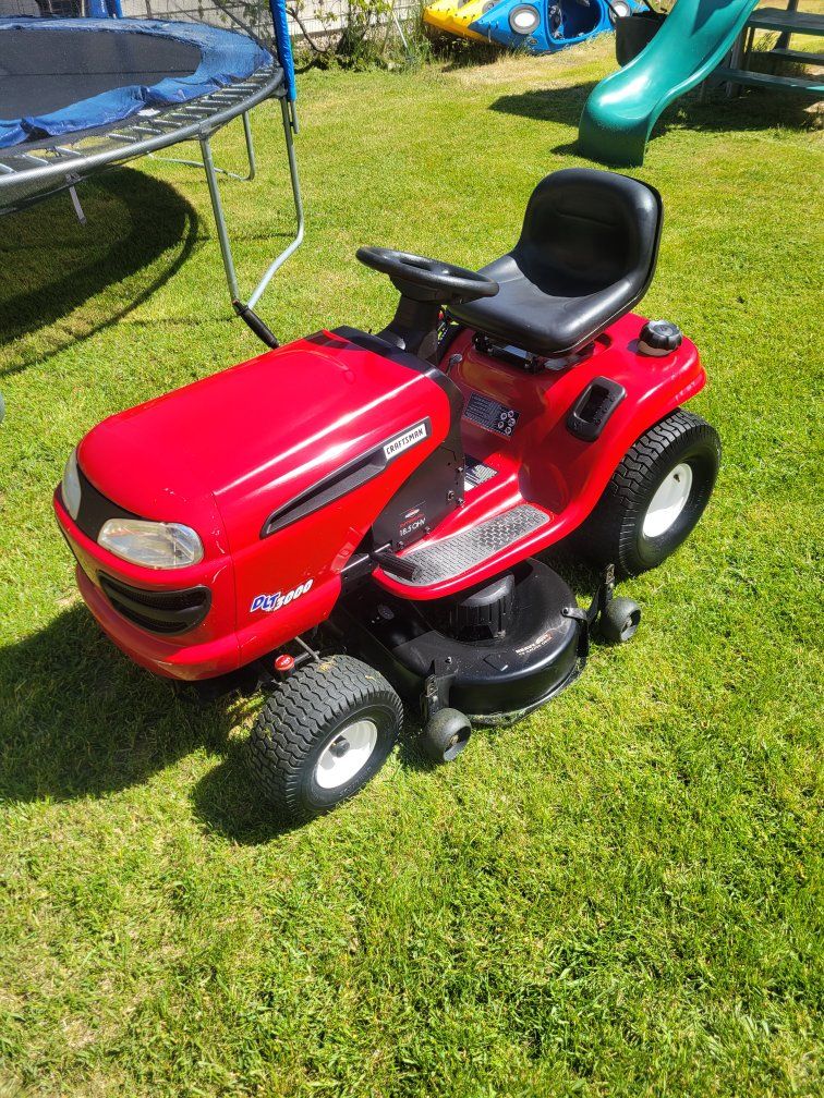 riding mower