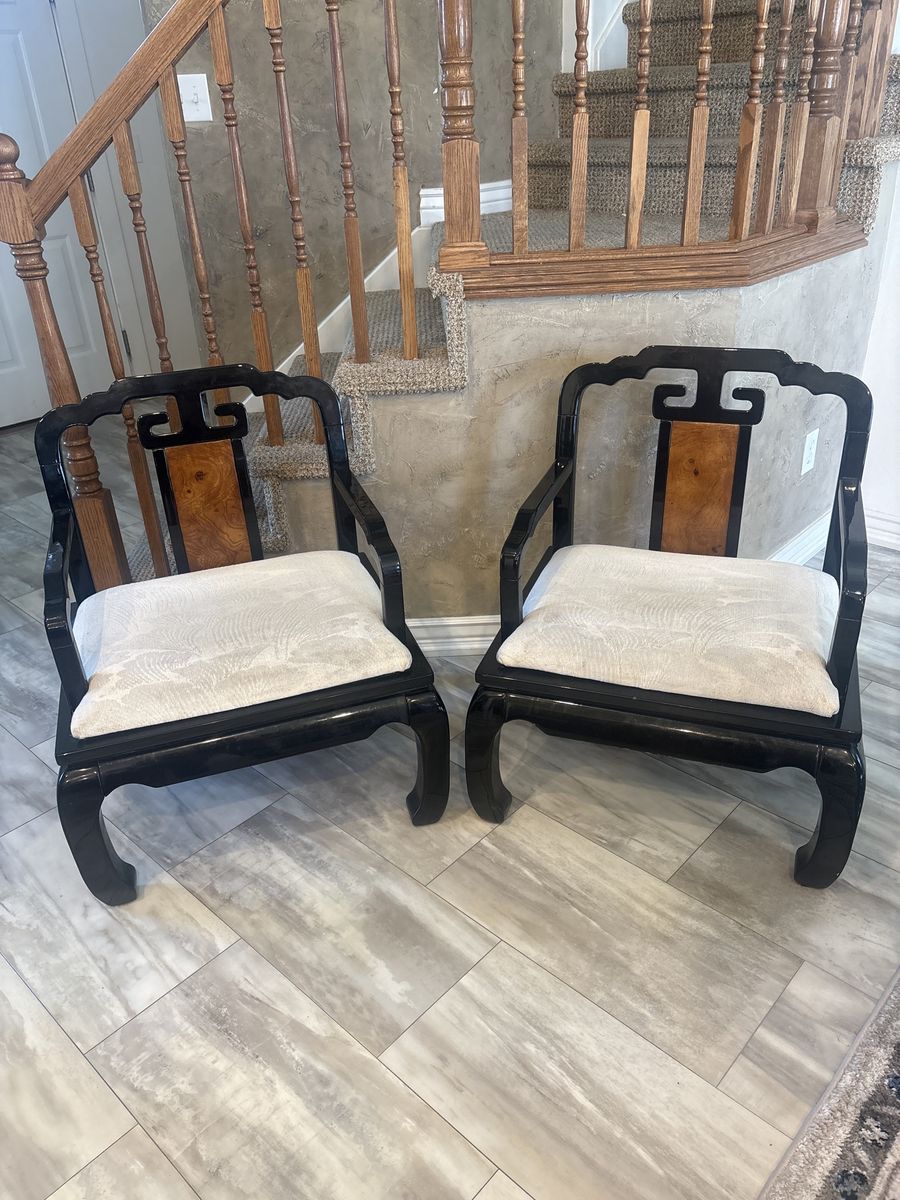 Two unique chairs