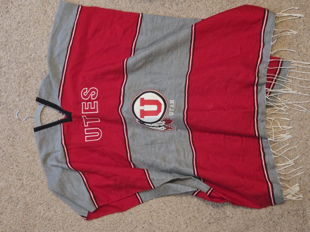 Utah Utes Poncho