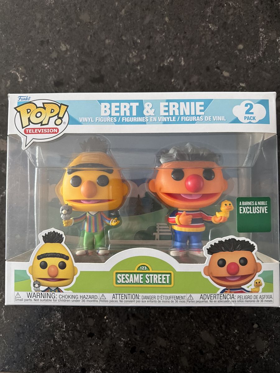 Bert and Ernie Funko Pop