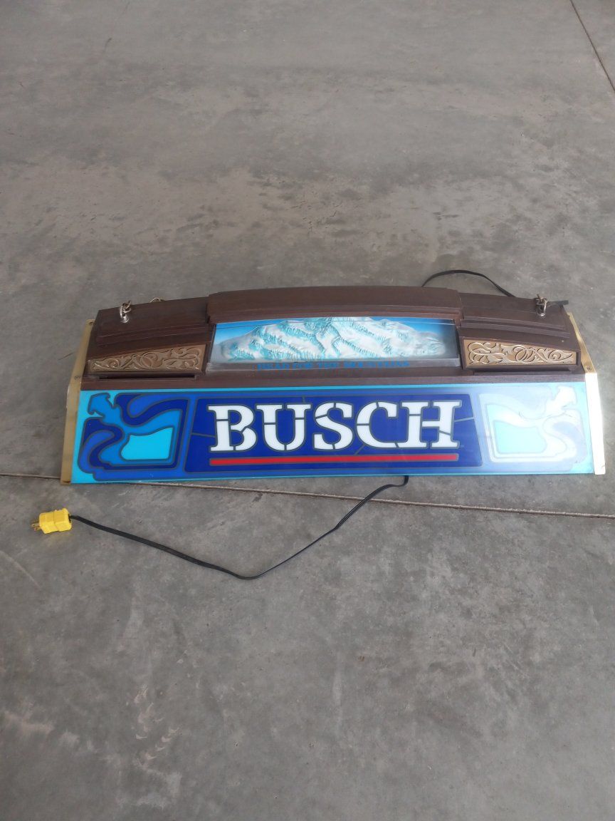 pool table light