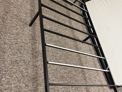 Twin frame and mattress