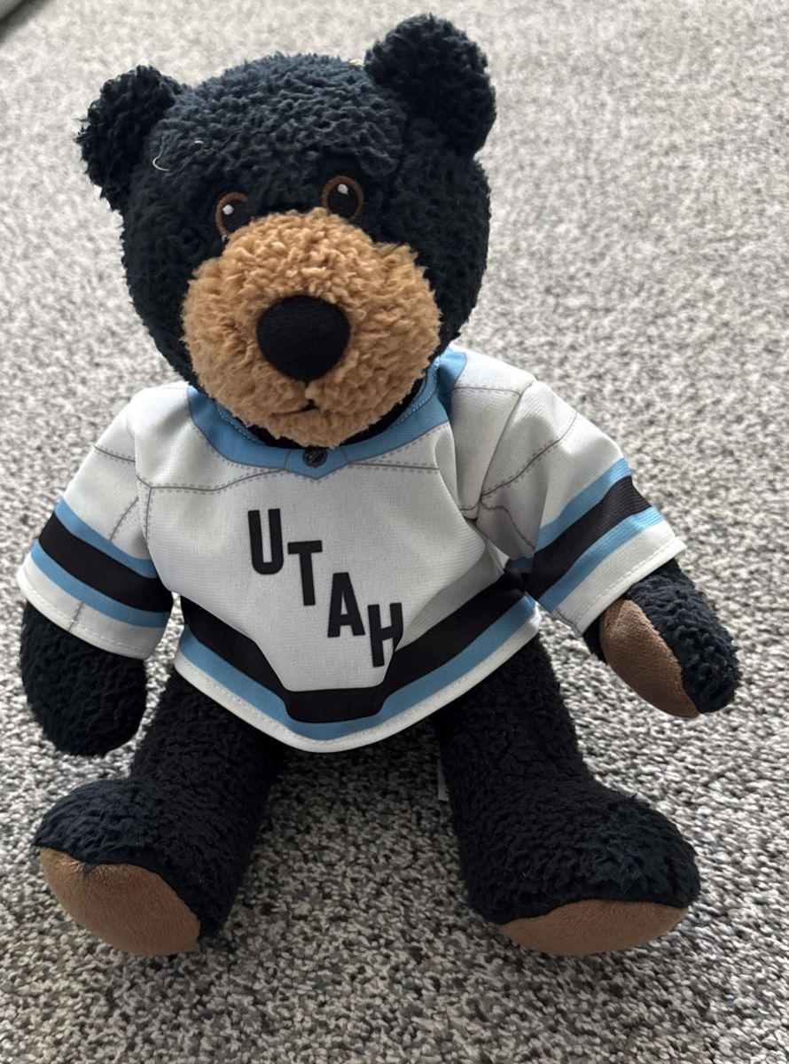 Utah hockey bear