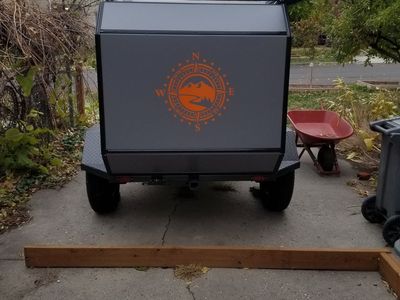 Teardrop camper trailer