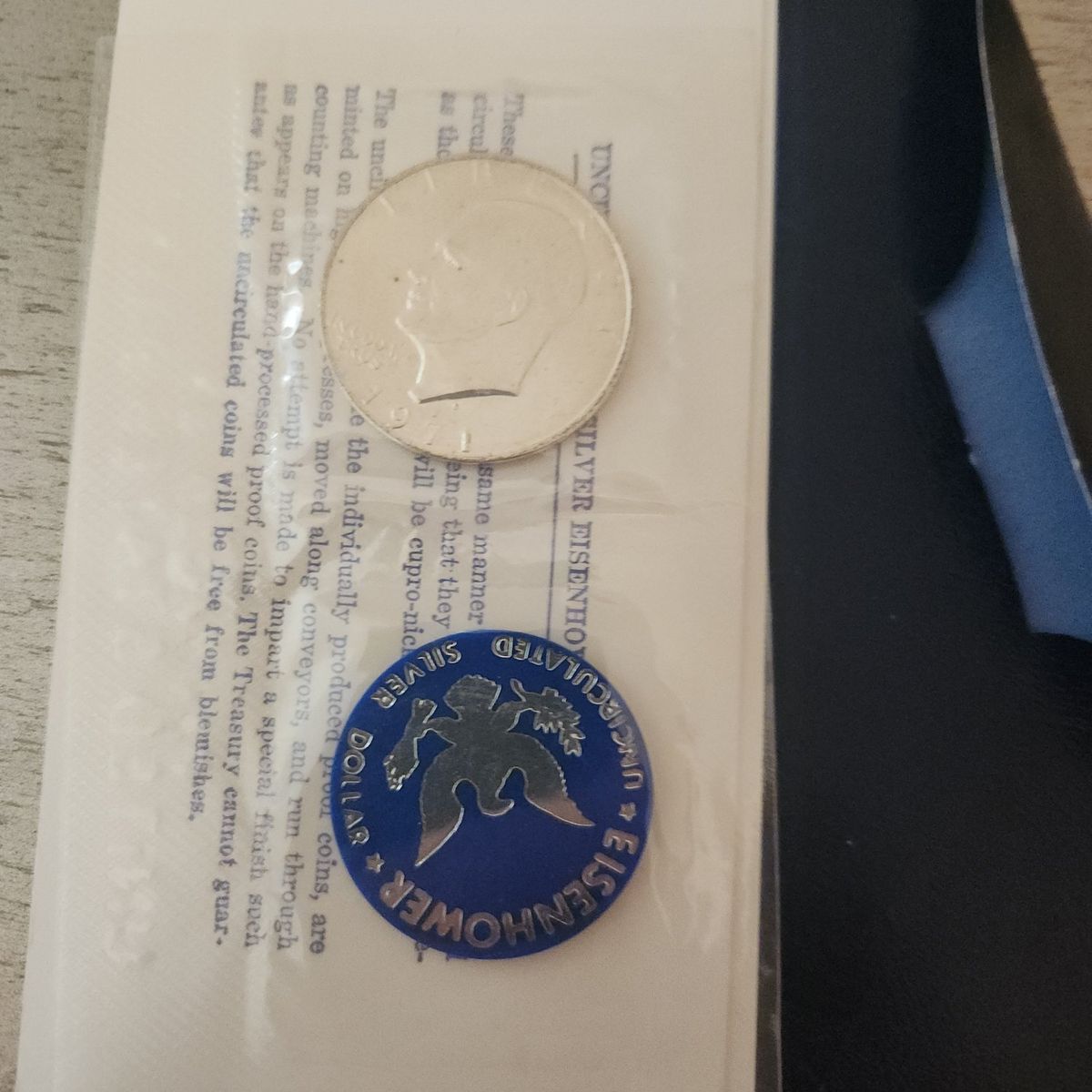 Eisenhower silver dollar