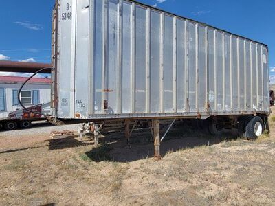 30 ft dump box trailer