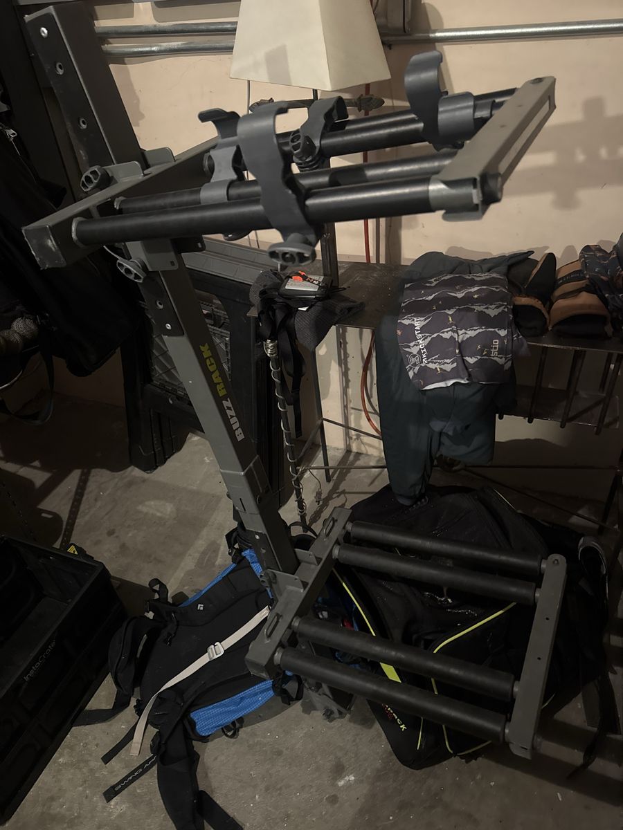 Buzz Rack Hitch Mount Ski Rack Carrier