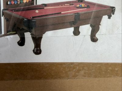 Brand new pool table and dart board