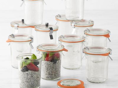 WECK 760 (5.4 oz) – Mini Mold Jars (2 sets of 12 available) BRAND NEW IN BOX