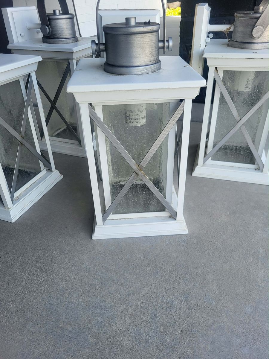 Outdoor lights set of 4