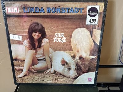 Linda Ronstadt - Silk Purse Vinyl LP Album (Capitol Records)