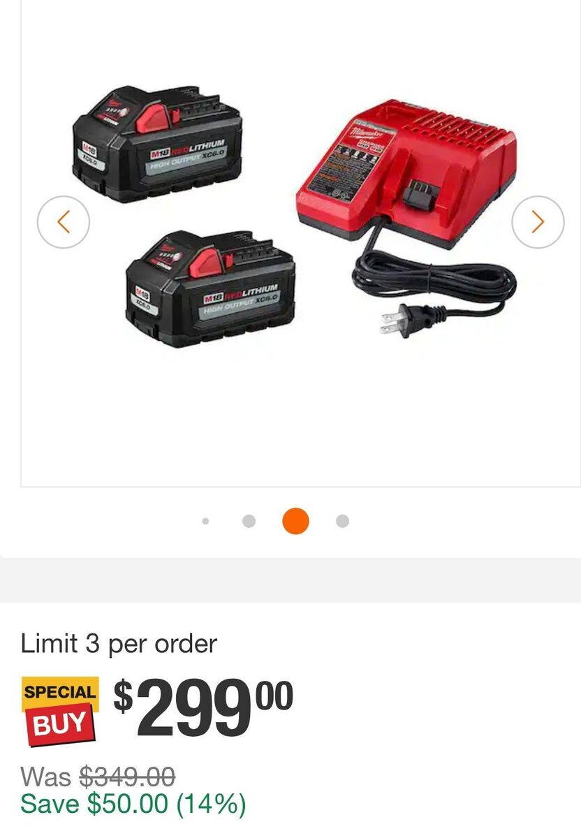 Milwaukee high output starter kit 6.0