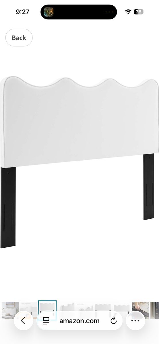 Upholstered headboard- twin