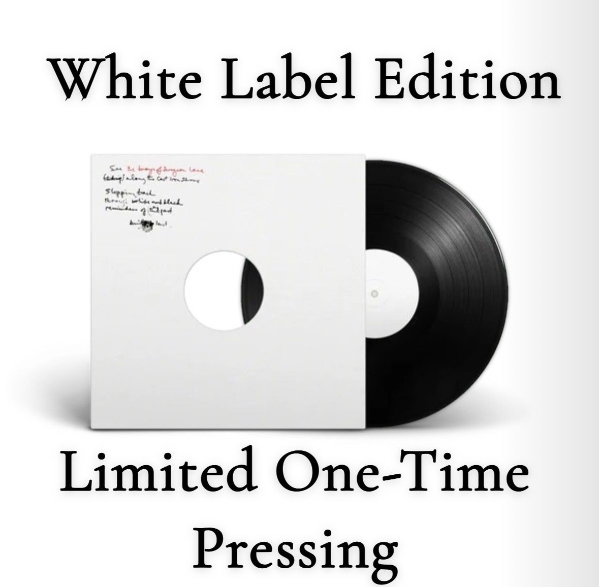 Paul McCartney-The Boys of Dungeon Lane-WHITE LABEL Vinyl Limited Edition One-Time Pressing LP-SEALED-Rare-Collectible
