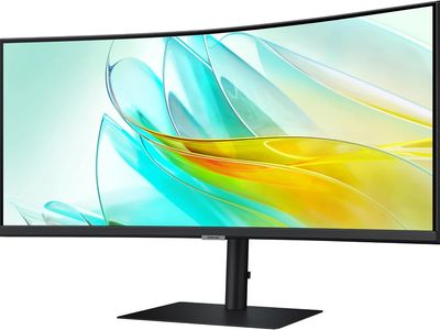 Samsung 34” Curved Monitor - ViewFinity S65UC, Ultra-WQHD