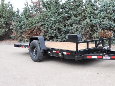 7x14 Single Axle Tilt 7K Trailer For Sale