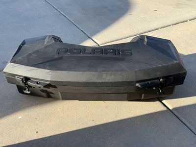 Polaris ATV Lock & Ride Cargo Box - Black, Durable Storage Solution