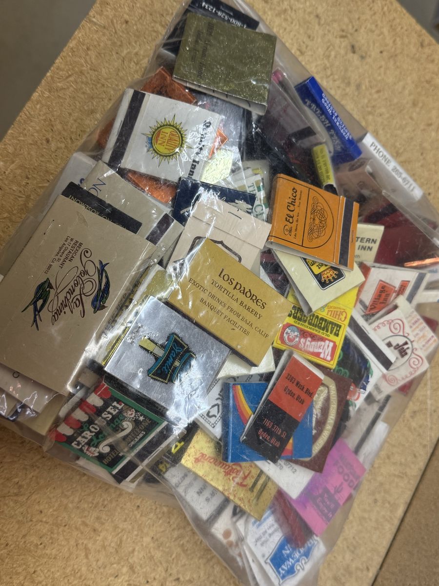 Vintage Matchbook Collection - Restaurants, Hotels, Businesses - Bulk Lot
