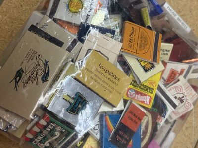 Vintage Matchbook Collection - Restaurants, Hotels, Businesses - Bulk Lot