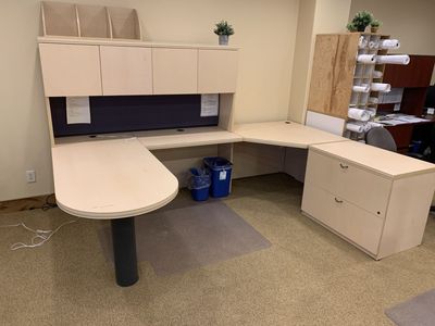 Large White Workstation