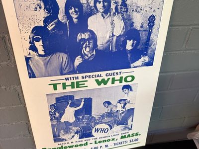 1969 tanglewood music festival cardboard poster art