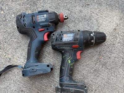 Bosch drill and impact driver 18v tools only