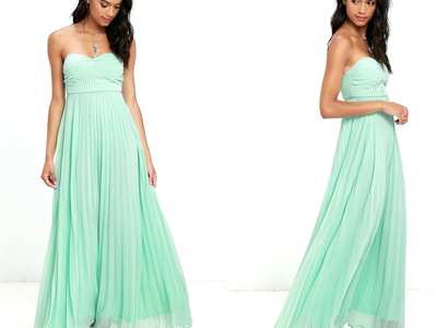 NEW Lulu Mint Green Maxi Dress Dress (MSRP $90)