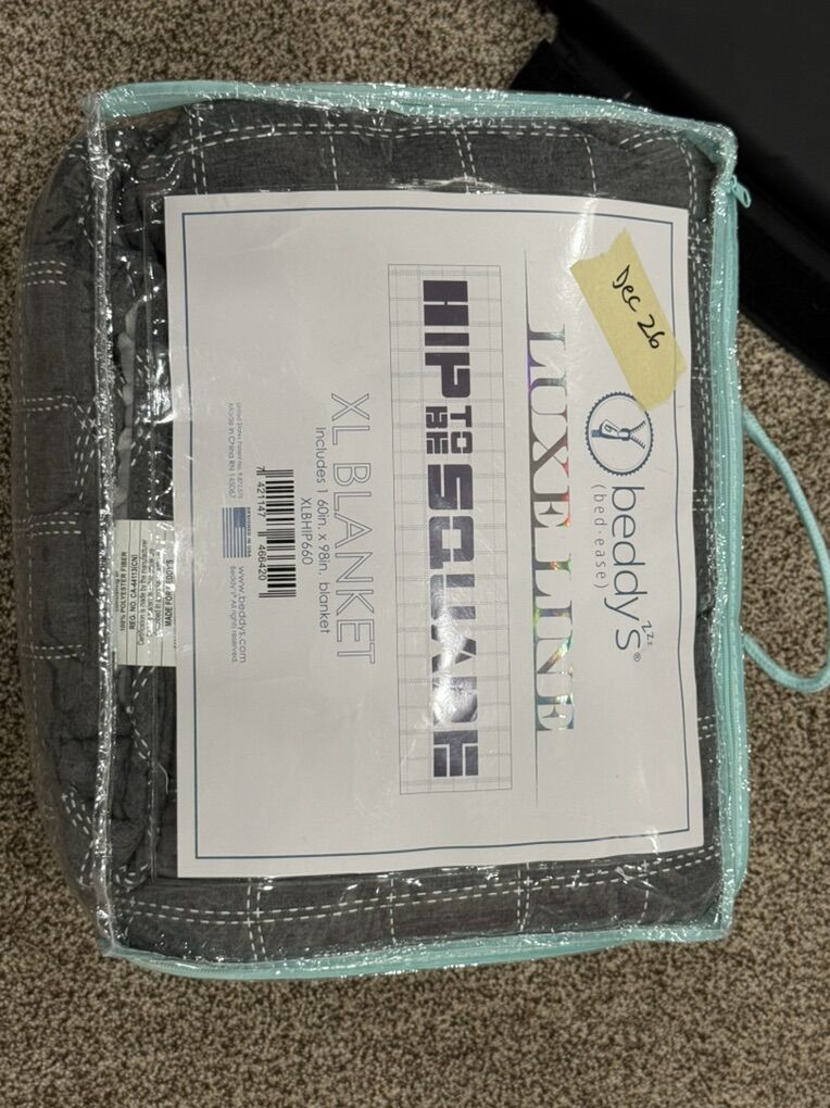 Beddys BLANKET XL Hip To Be Swuare lucas