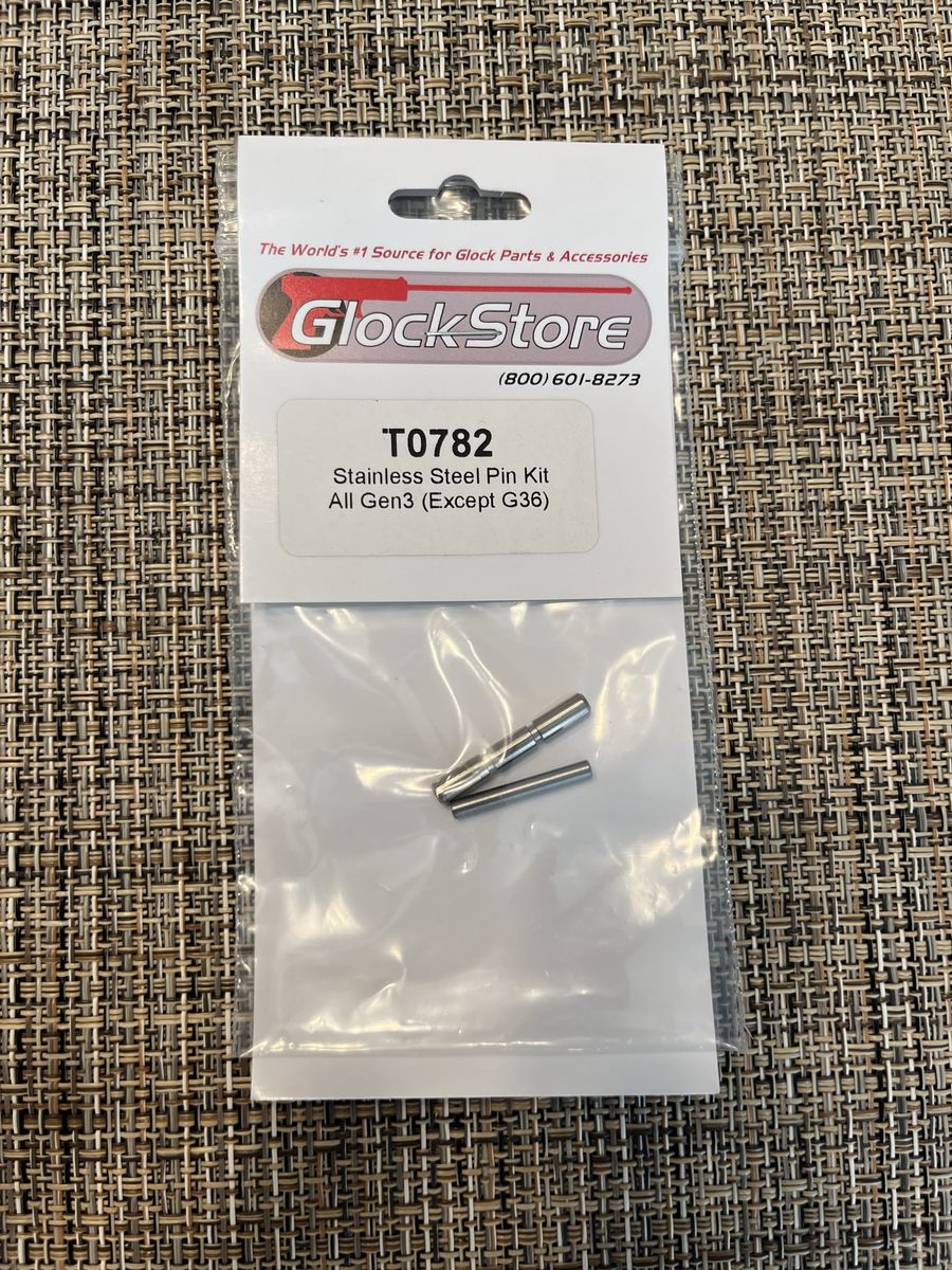 Glock Store Stainless Steel Pin Kit All Gen 3 Glocks