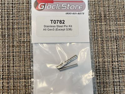 Glock Store Stainless Steel Pin Kit All Gen 3 Glocks