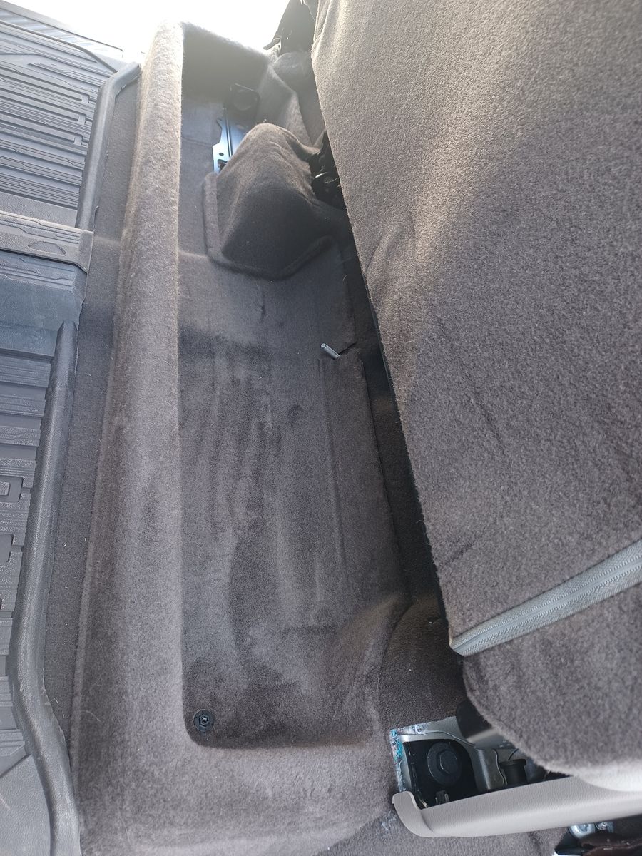 GM Crew cab under seat storage box