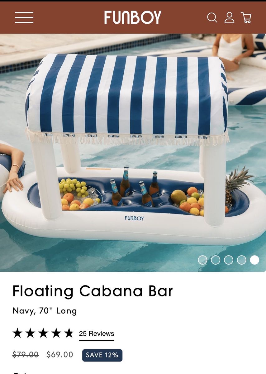 Floating Cabana Bar