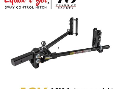 Equal-i-zer Sway Control Hitch - 16K Capacity, 1,600 lb Tongue Weight