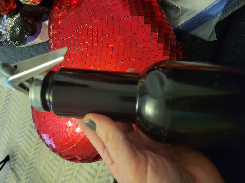 Pump Oiler spray metal Bottle