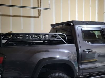 Brute Force Fab Low Profile Bed Cage for 2nd Gen Tacoma 5ft Bed - Tent Compatible