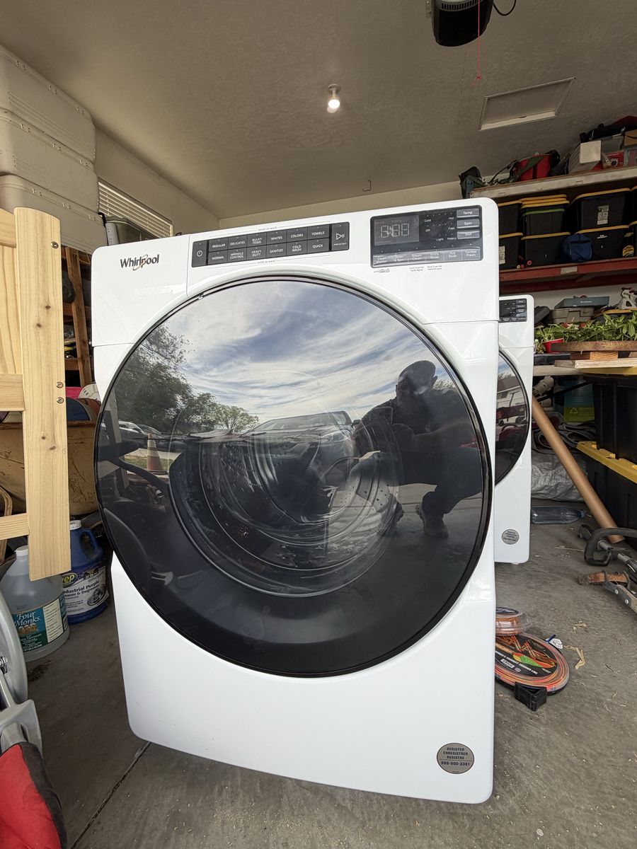 Whirlpool washer and dryer