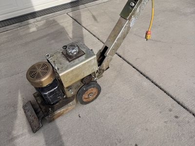 Industrial Floor Stripper/Scraper - Heavy-Duty Tile & Adhesive Removal Machine