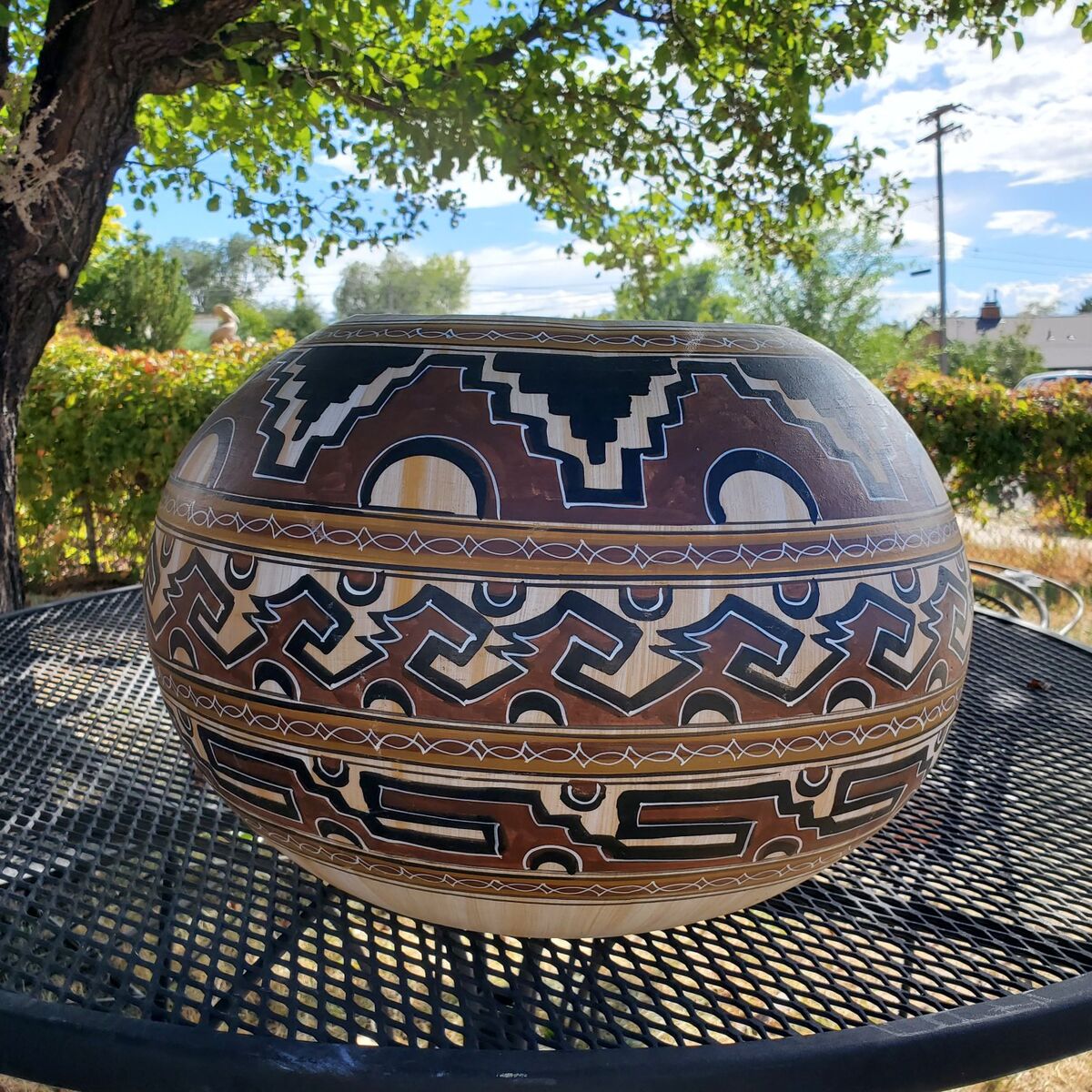 Large Aztec | Southwestern Planter Pot
