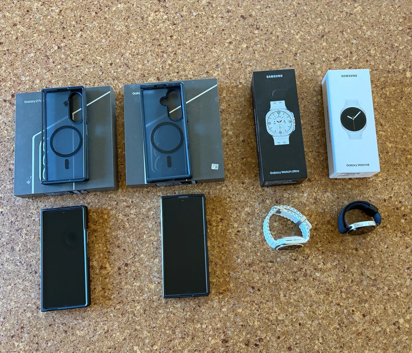 2 Samsung Galaxy Fold 7, Watch Ultra, Watch 8