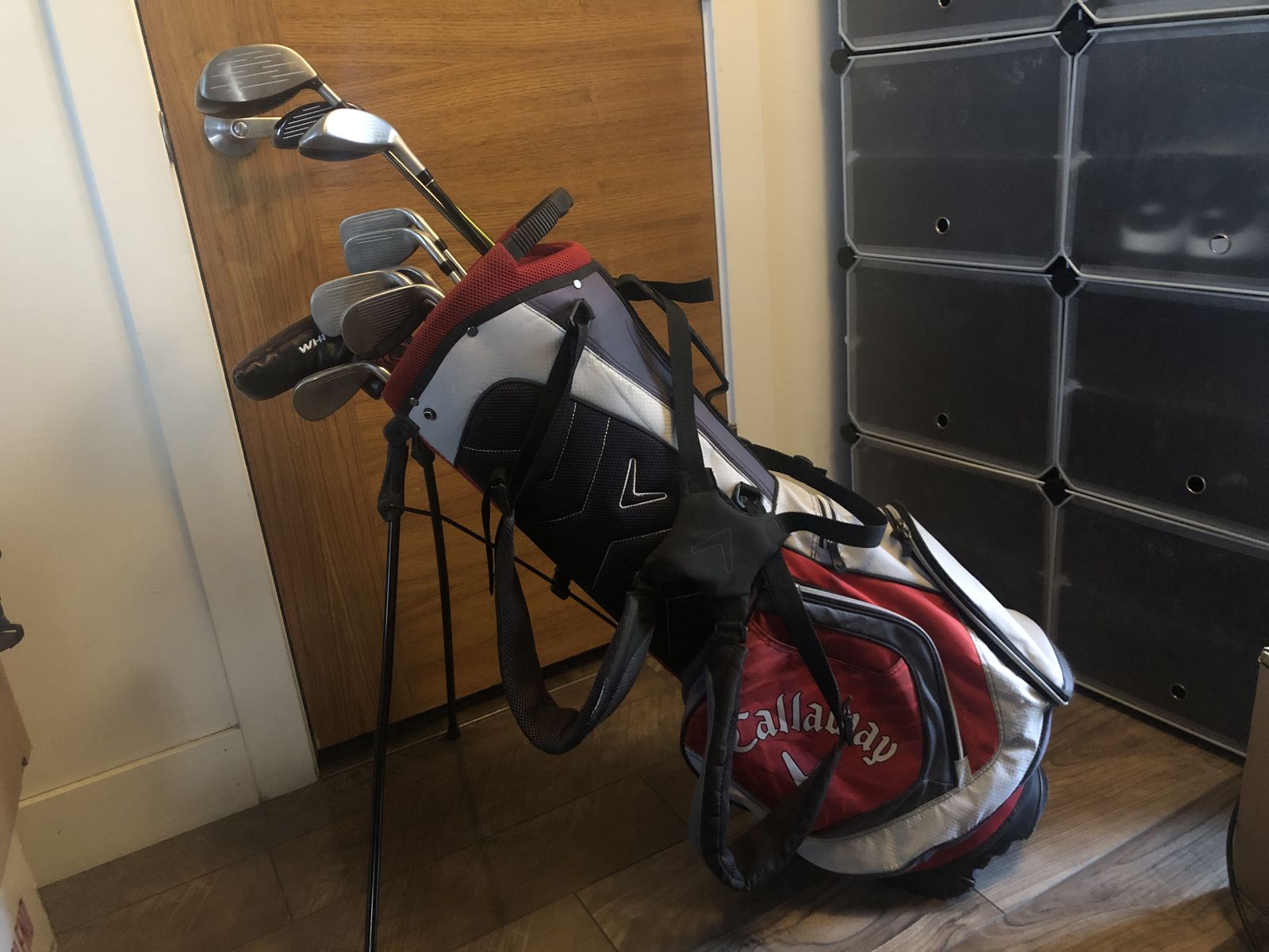 Left Handed Callaway X Hot Taylormade Nike Odyssey Golf Club Set Stiff Flex