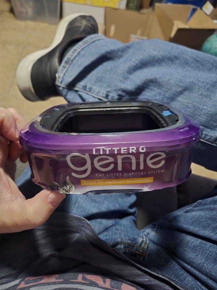 Litter Genie Cat Litter Disposal System Refill Purple - Great for Multi-Cat Households