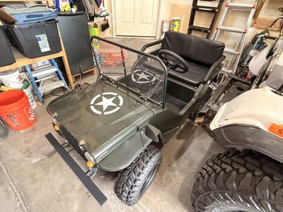 Jeep Mini Mossimo 125 9 hp 4-Stroke Single Cylinder 125cc Engine Go Kart