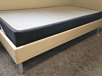IKEA LILLEHAMMER Twin Bed Frame w/box spring