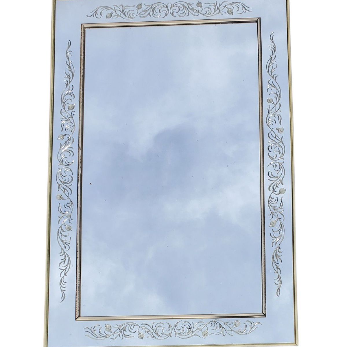 Gorgeous Large Vintage Velancian Style Mirror